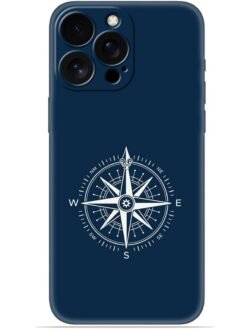 Compass design Soft Mobile Cover for Apple Iphone 15 Pro Max