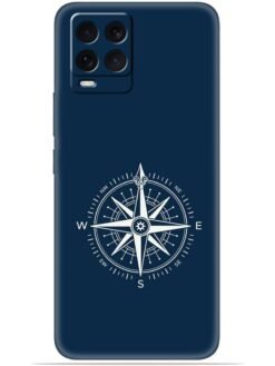 Compass design Soft Mobile Cover for Realme 8 Pro