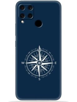 Compass design Soft Mobile Cover for Realme C15