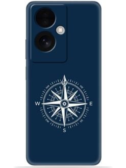 Compass design Soft Mobile Cover for Oppo A79 (5G)