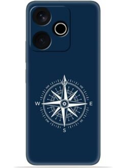 Compass design Soft Mobile Cover for Xiaomi Redmi 13 (5G)