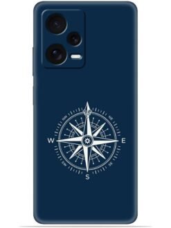 Compass design Soft Mobile Cover for Xiaomi Redmi Note 12 (5G)
