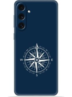 Compass design Soft Mobile Cover for Samsung Galaxy M55 (5G)