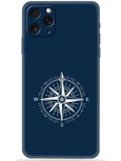 Compass design Soft Mobile Cover for Apple Iphone 11 Pro Max