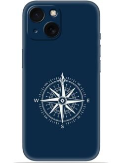 Compass design Soft Mobile Cover for Apple Iphone 15 Plus