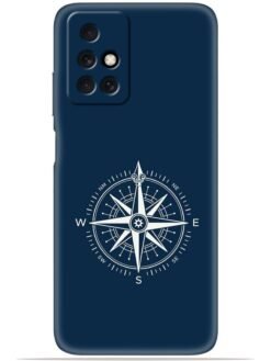 Compass design Soft Silicone Mobile Case for Xiaomi Redmi 10 Prime (2022)