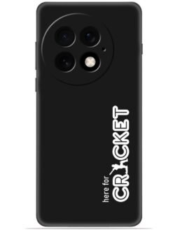Cricket logo Soft Silicone Mobile Case for Oneplus 13 (5G)