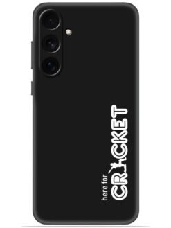 Cricket logo Soft Silicone Mobile Case for Samsung Galaxy A55 (5G)
