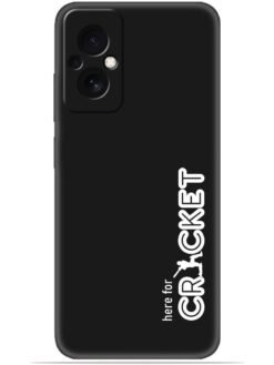 Cricket logo Soft Silicone Mobile Case for Poco M4 (5G)
