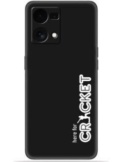 Cricket logo Soft Mobile Cover for Oppo F21S Pro (4G)
