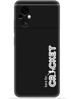 Cricket logo Soft Mobile Cover for Poco M4 (5G)