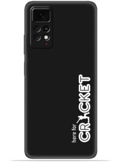 Cricket logo Soft Mobile Cover for Xiaomi Redmi Note 11S