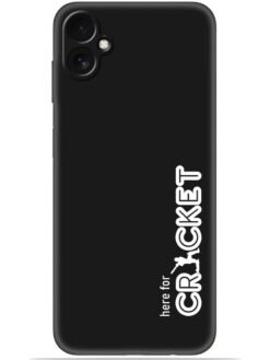 Cricket logo Soft Mobile Cover for Samsung Galaxy F04