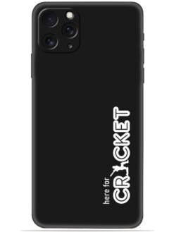 Cricket logo Soft Mobile Cover for Apple Iphone 11 Pro Max