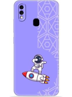Cute astronaut Soft Silicone Mobile Case for Vivo Y95