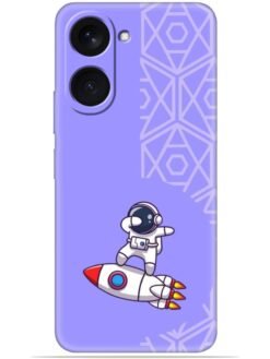 Cute astronaut Soft Silicone Mobile Case for Vivo Y18/Y18E/Y18i/Y18T