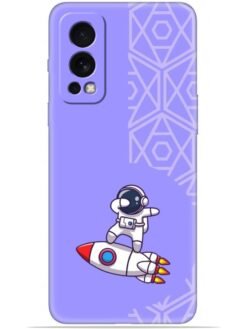 Cute astronaut Soft Mobile Cover for Oneplus Nord 2 (5G)