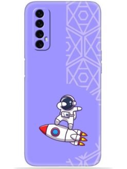 Cute astronaut Soft Mobile Cover for Realme Narzo 20 Pro