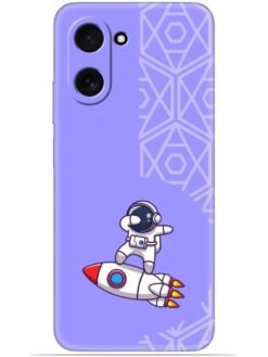 Cute astronaut Soft Mobile Cover for Realme 10 Pro (5G)