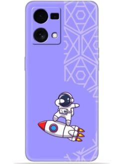Cute astronaut Soft Mobile Cover for Oppo F21S Pro (4G)
