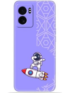 Cute astronaut Soft Mobile Cover for Oppo A57 (5G)