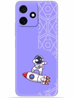 Cute astronaut Soft Mobile Cover for Poco M6 Pro (5G)