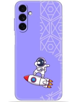 Cute astronaut Soft Mobile Cover for Samsung Galaxy F15 (5G)
