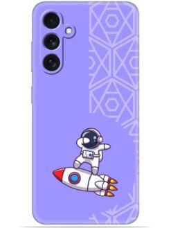 Cute astronaut Soft Mobile Cover for Samsung Galaxy S24 (5G)