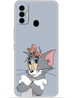 Cute cartoon Soft Silicone Mobile Case for Tecno Spark 7