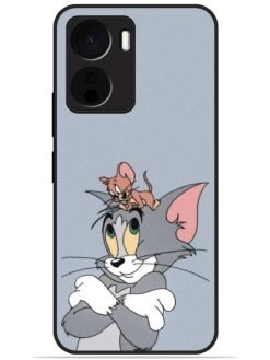 Cute cartoon Glossy Metal TPU Phone Cover for Vivo Y56 (5G)