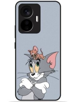 Cute cartoon Glossy Metal TPU Phone Cover for Vivo T1 (44W)