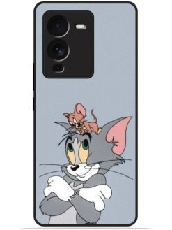 Cute cartoon Glossy Metal TPU Phone Cover for Vivo V25 Pro (5G)