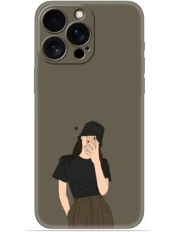 Cute girl design Soft Mobile Cover for Apple Iphone 15 Pro Max