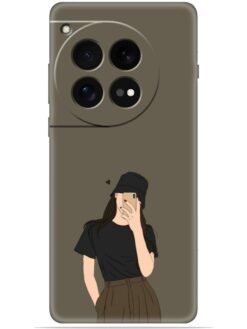 Cute girl design Soft Mobile Cover for Oneplus 12 (5G)