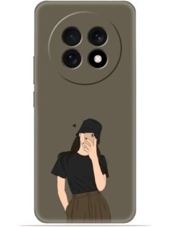 Cute girl design Soft Mobile Cover for Realme 13 Pro (5G)