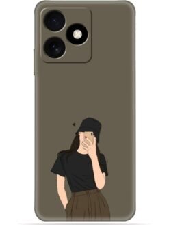 Cute girl design Soft Mobile Cover for Realme C51