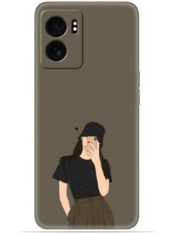 Cute girl design Soft Mobile Cover for Oppo K10 (5G)