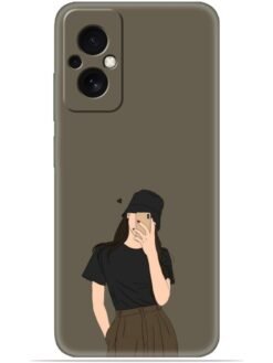 Cute girl design Soft Mobile Cover for Xiaomi Redmi 11 Prime (4G)