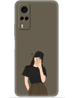 Cute girl design Soft Mobile Cover for Vivo Y51/Y51A