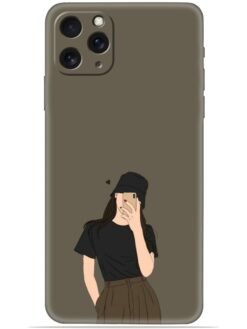 Cute girl design Soft Mobile Cover for Apple Iphone 11 Pro Max