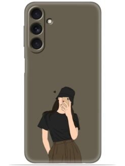Cute girl design Soft Silicone Mobile Case for Samsung galaxy A24 (5G)