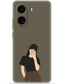 Cute girl design Soft Silicone Mobile Case for Poco X7 Pro (5G)