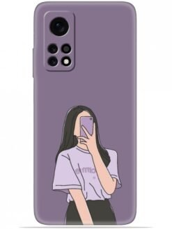Cute girl selfie Soft Mobile Cover for Xiaomi Mi 10T Pro (5G)
