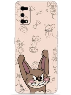 Cute jerry Soft Silicone Mobile Case for Realme 7 Pro