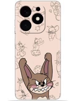 Cute jerry Soft Silicone Mobile Case for Tecno Spark Go (2024)