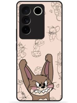 Cute jerry Glossy Metal TPU Phone Cover for Vivo V27 Pro (5G)