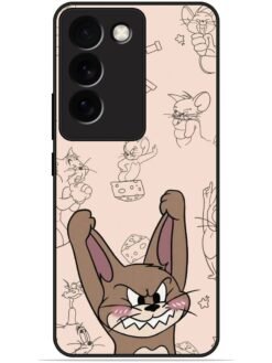 Cute jerry Glossy Metal TPU Phone Cover for Vivo T3 (5G)