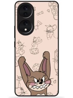 Cute jerry Glossy Metal TPU Phone Cover for Vivo Y100 (5G)/Y100A (5G)
