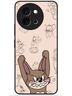 Cute jerry Glossy Metal TPU Phone Cover for Vivo Y58 (5G)