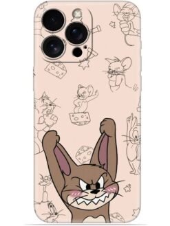 Cute jerry Soft Mobile Cover for Apple Iphone 15 Pro Max